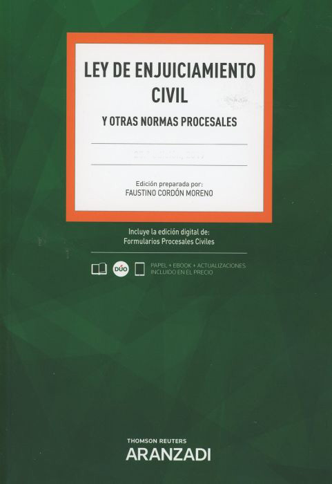 Ley de enjuiciamiento civil y otras normas procesales