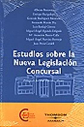 Estudios sobre la nueva legislacin concursal.