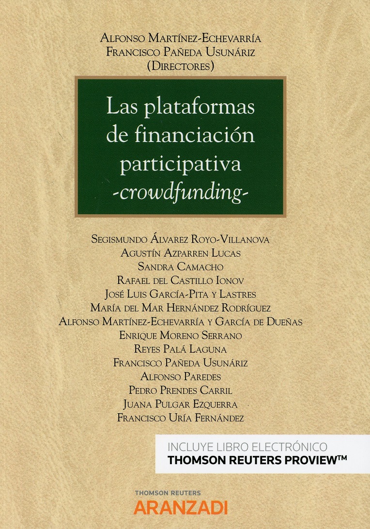 Las plataformas de financiacin participativa -Crowdfunding-