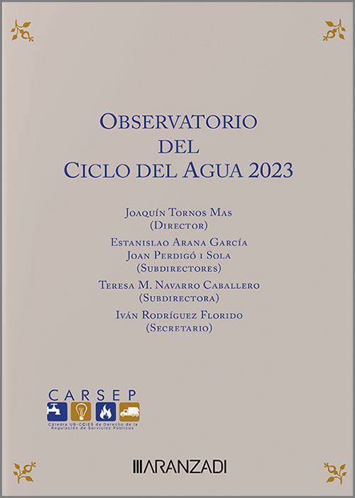 Observatorio del ciclo del agua 2023