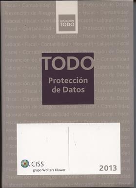 Todo Proteccion de Datos 2013