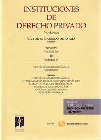 Instituciones de derecho privado. Tomo IV. Volumen primero. Familia