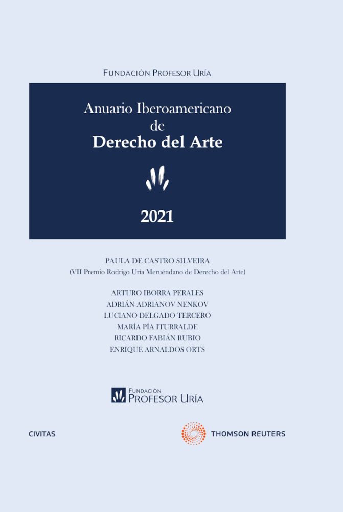 Anuario iberoamericano de Derecho del arte 2021