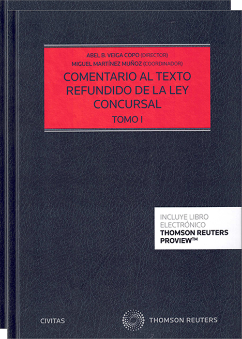 Comentario al Texto refundido de la Ley Concursal  ( 2 tomos )