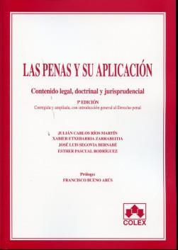Las penas y su aplicacin: contenido legal, doctrinal y jurisprudencia.