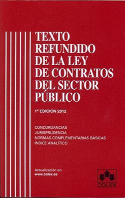 Texto refundido de la Ley de Contratos del Sector Publico