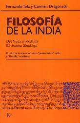 Filosofa de la india Del Veda al Vedanta. El sistema Samkhya