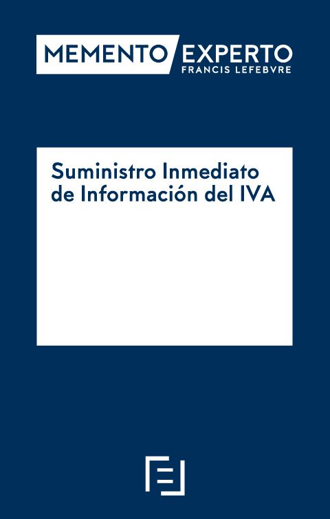 Memento Experto Suministro Inmediato de Informacin del IVA
