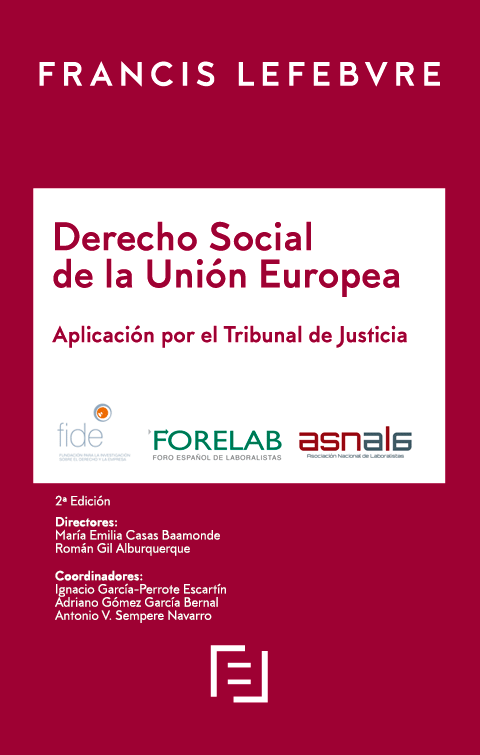 Manual Derecho Social de la UE. Aplicacin por el Tribunal de Justicia