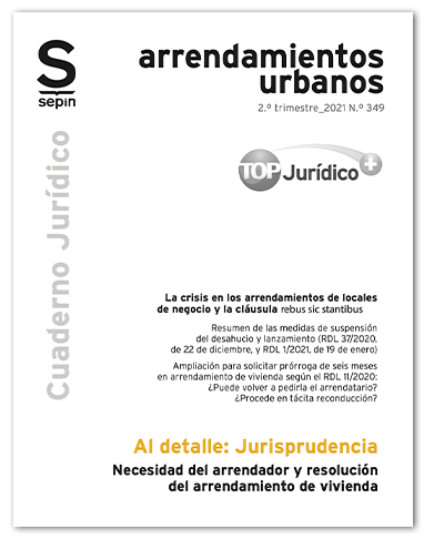 Necesidad del arrendador y resolucin del arrendamiento de vivienda