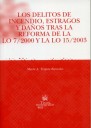 Los delitos de incendio, estragos y daos tras la reforma de la LO 7/2000 y la LO 15/2003
