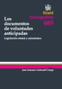 Los documentos de voluntades anticipadas