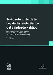 Texto refundido de la Ley del Estatuto básico del Empleado Público (RDL 5/2015, de 30 de octubre)