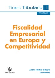 Fiscalidad Empresarial en Europa y Competitividad
