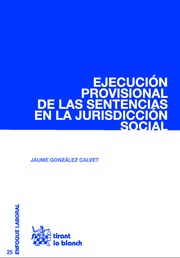 Ejejucin provisional de las sentencias en la Jurisdiccin social
