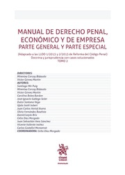 Manual de derecho penal, econmico y de empresa. Parte general y parte especial. Tomo 2