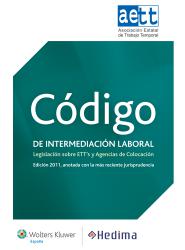 Cdigo de intermediacin laboral Legislacin sobre ETT's y Agencias de Colocacin