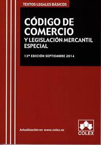 Codigo de Comercio y Legislacin mercantil especial