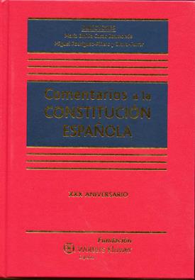 Comentarios a la constitucion espaola