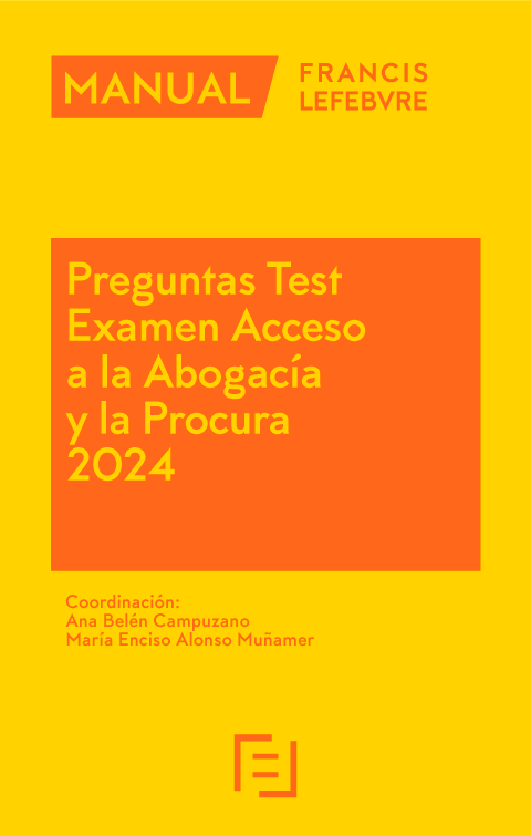 Manual Preguntas Test Examen Acceso a la Abogaca y la Procura 2024